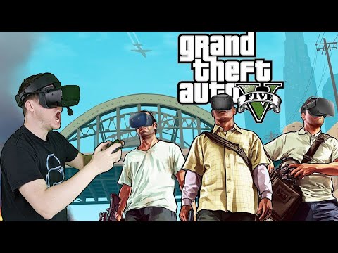 Video: Mit Diesem Mod Kannst Du Das Gesamte GTA 5 In VR Spielen