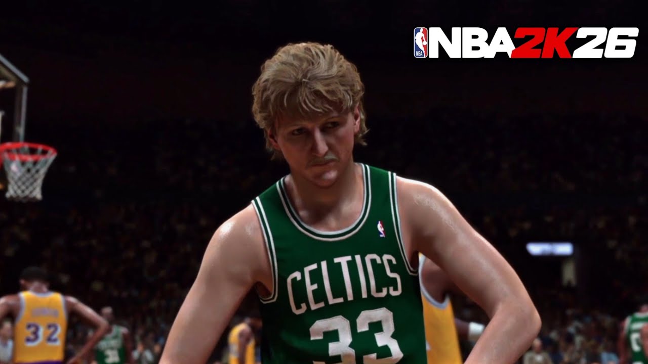 The Magic vs Bird Era Cutscene in NBA 2K26 MyNBA (1980s Era)