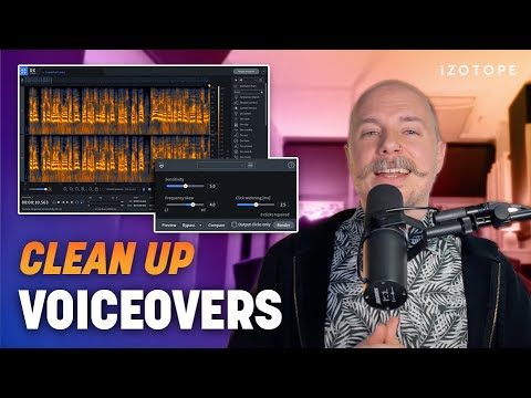 How to Clean Up Voice Recordings for Videos and Podcasts | iZotope RX thumbnail