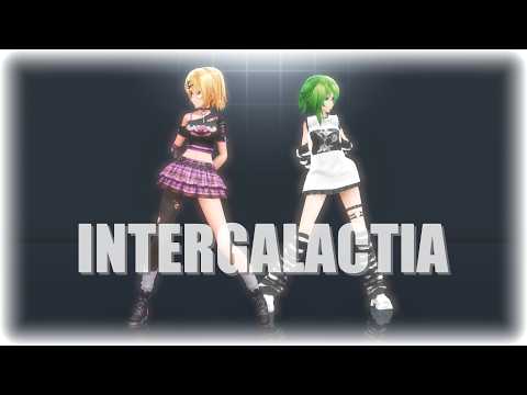 【MMD】INTERGALACTIA【Tda GUMI×Rin】