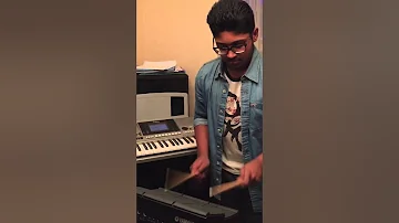 Sharan practising Neeyae Unakku Endrum Tamil Song