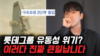 롯데그룹 위기 생각보다 더 심각한 이유