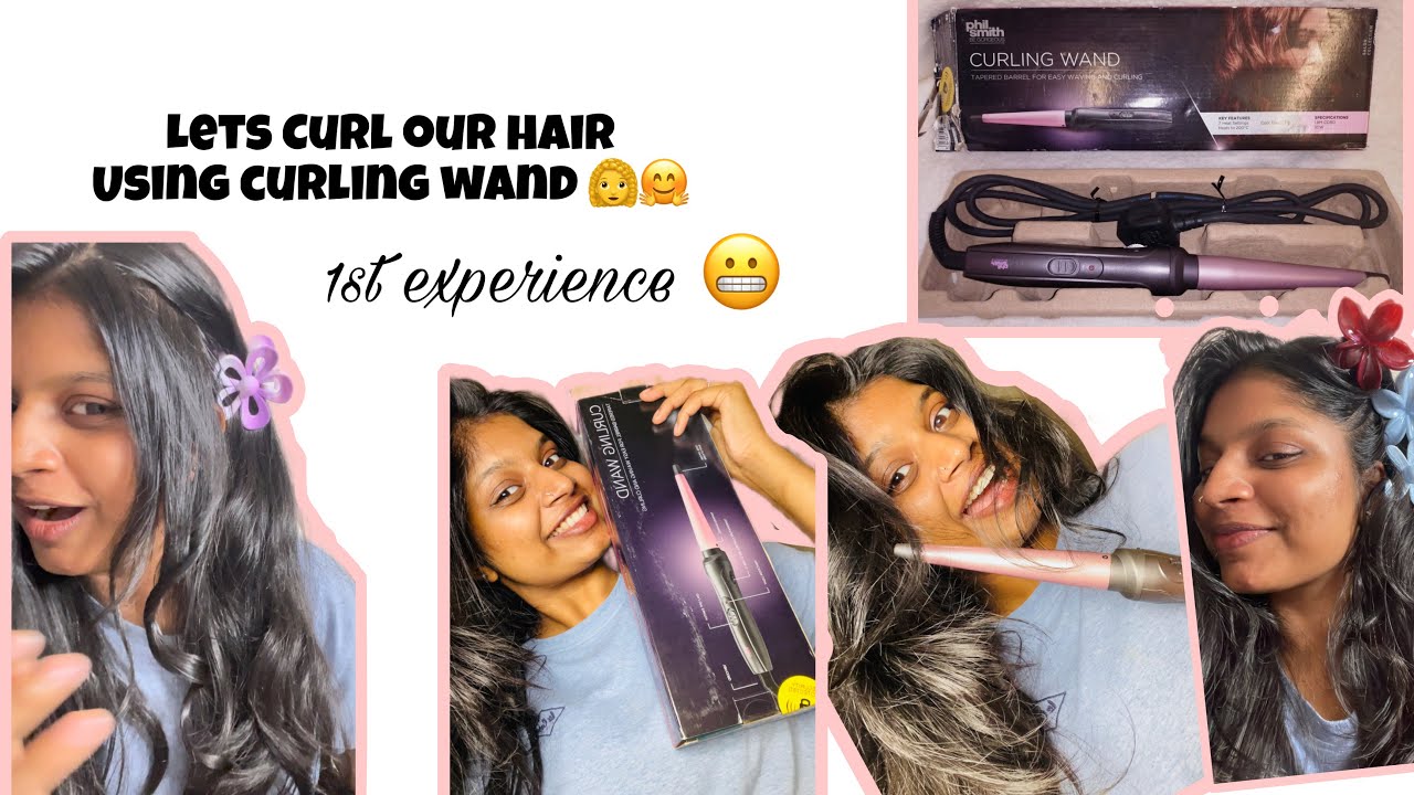 Hair curling wand👩‍🦱