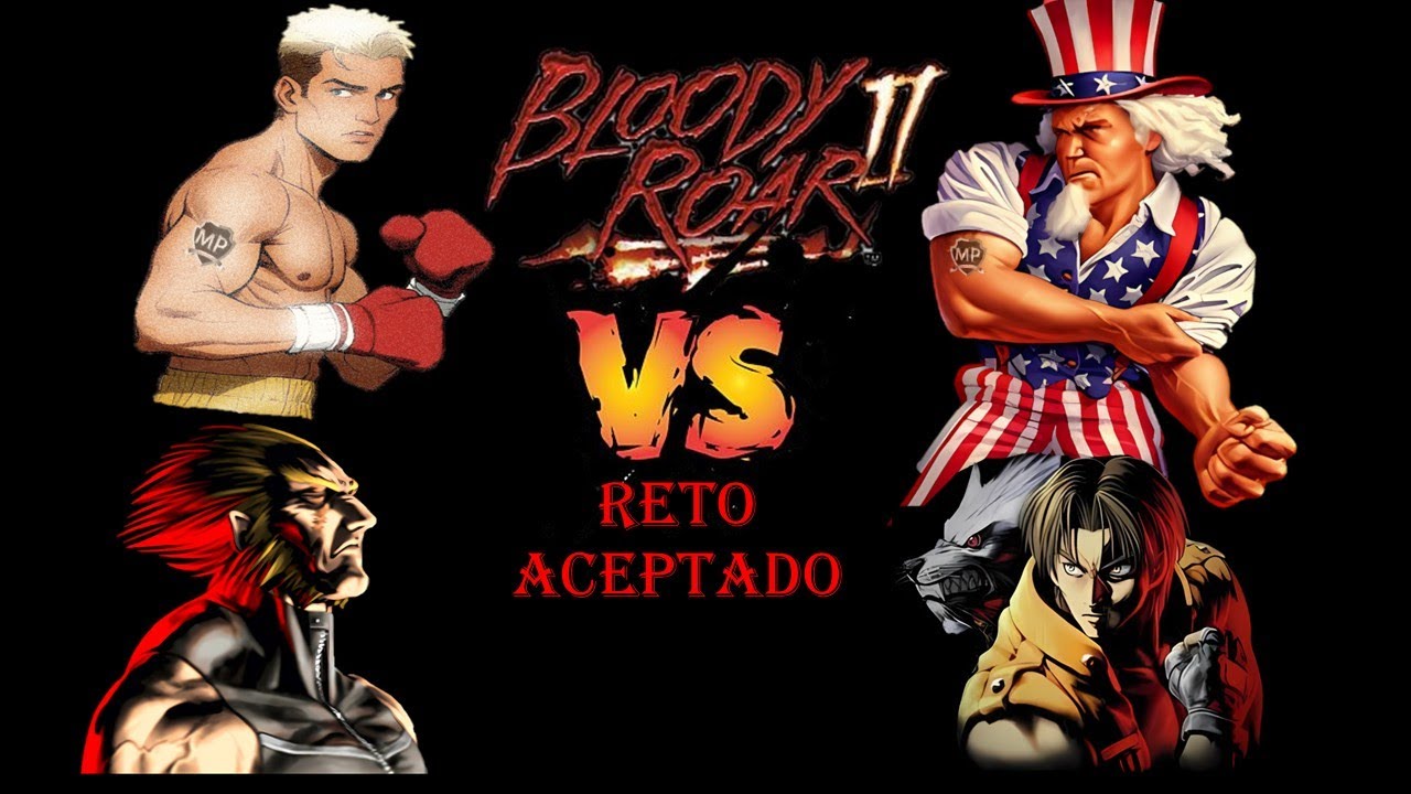 Bloody Roar 2: ACP Mode-Gameplay-Español-ElMeroPawer Vs DaimaoKoopa sin censura