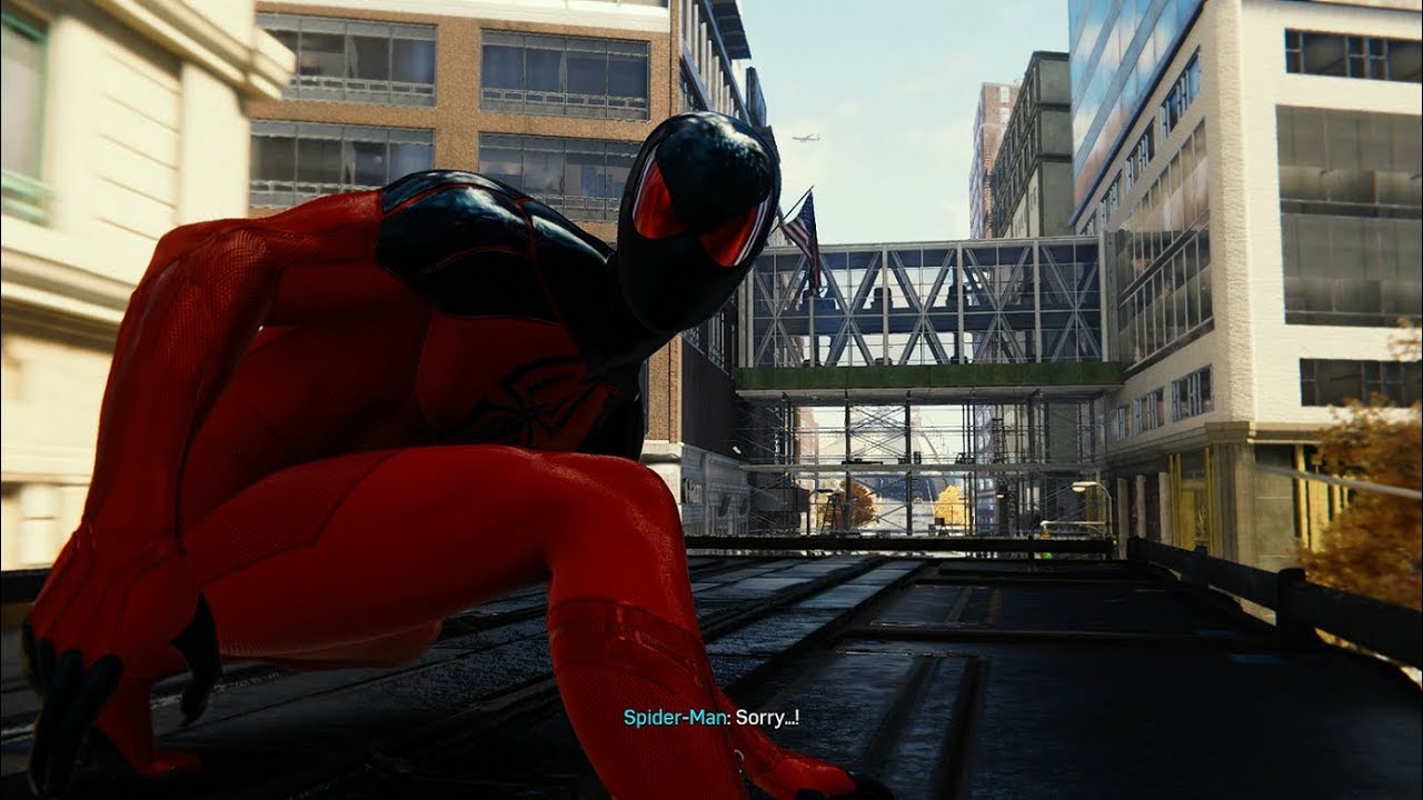 Collision Course (Scarlet Spider 2 Suit Walkthrough) - Marvel's Spider-Man [1080p60fps]