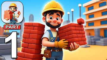 Mansion Constructor - Gameplay Walkthrough Part 1 - House Pro Builder (iOS, Android)