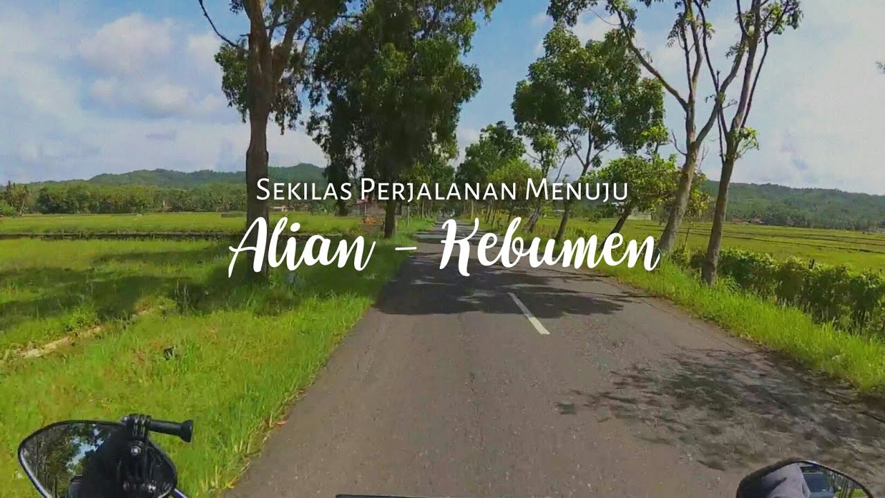 Perjalanan Alian Kebumen via Kalijirek | Jalannya bagus dan indah #motovlog