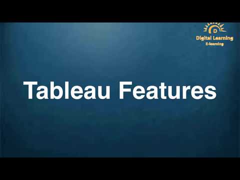 18 Tableau Features  | Full course below link | Online Training app below link