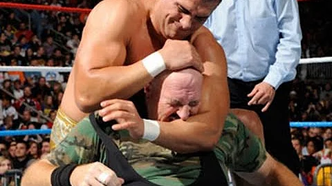 Raw: Sgt. Slaughter vs. Alberto Del Rio