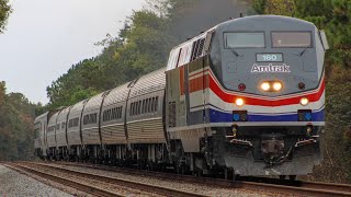 Amtrak 160 Leads P089 With The Dover Harbor Private Car On The Rear