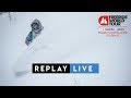 Replay Live - FWT18 Hakuba Japan staged in Kicking Horse Golden BC Canada