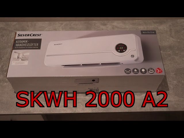 Silvercrest Keramik Heizlüfter SKWH 2000 Angetestet YouTube und - - Ausgepackt A2