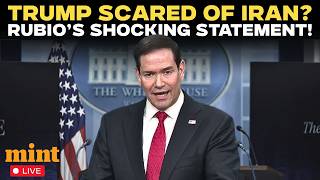 Marco Rubio LIVE: 'Iranians Hitting US Everywhere', Rubio's Big Nuclear Declaration On Iran | LIVE