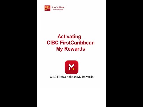Activating CIBC FirstCaribbean My Rewards
