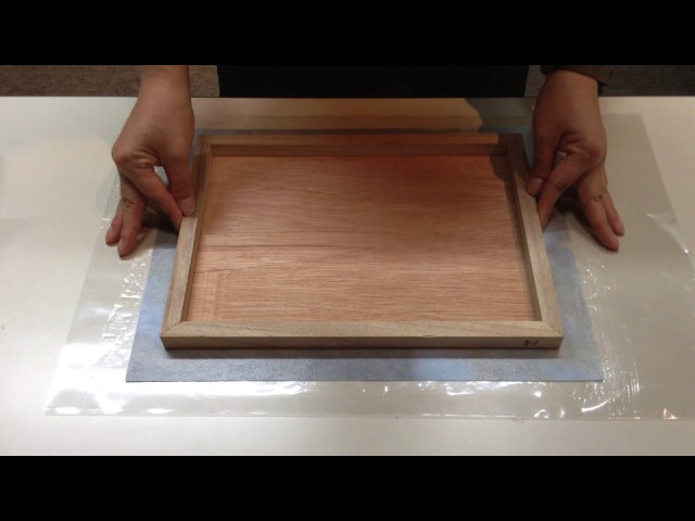 木製パネルへの加工方法 Aijpにプリントした作品をパネルに水張りしてみましょう Youtube
