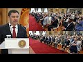 Садыр Жапаров ар кыл тармактын өзгөчөлөнгөн ишмерлерине мамлекеттик сыйлыктарды тапшырды - ВИДЕО