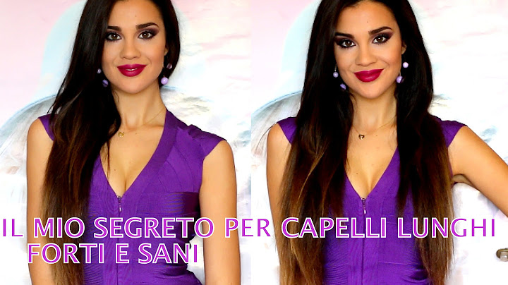 Il MIO SEGRETO per capelli lunghi, forti e sani+trattamento fantastico!