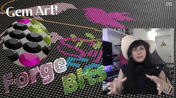 [Forge Bits] Gem Art Part 1 - Using Particles | Blender 3.2 | Bit#010