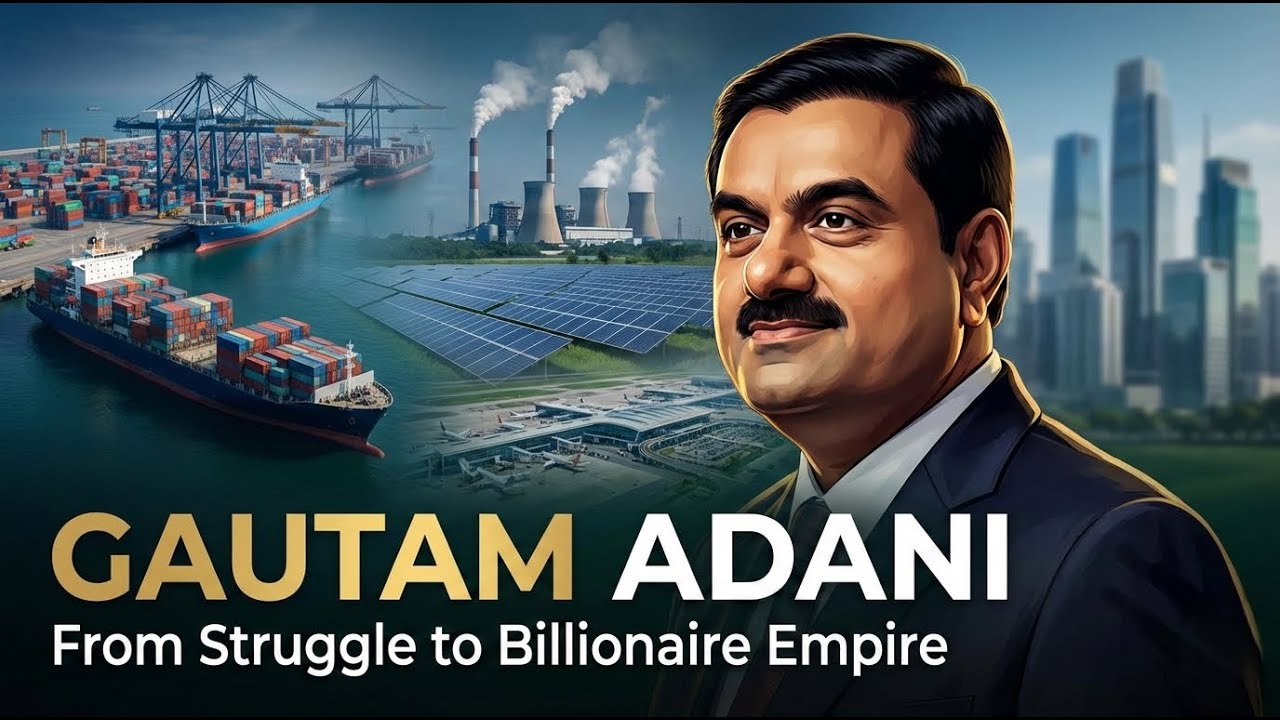 The Adani Group Story | Gautam Adani’s Journey from Struggle to ...