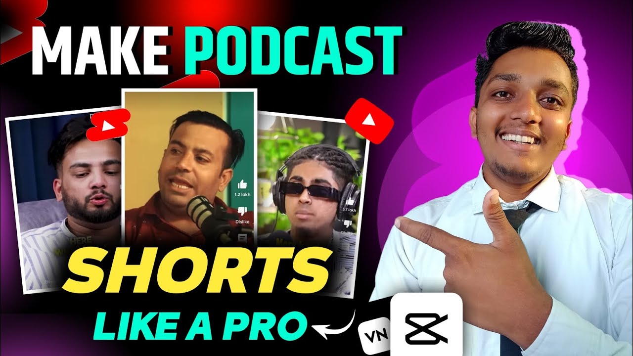 How to make Podcast Shorts like a pro | Podcast Shorts kaise banaye ...