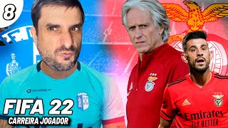 AZIA NO VIZELA vs BENFICA PARA A LIGA PORTUGAL?? - FIFA 22 MODO CARREIRA JOGADOR #8