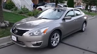 2013 Nissan Altima 2.5 SV Startup Engine & In Depth Tour
