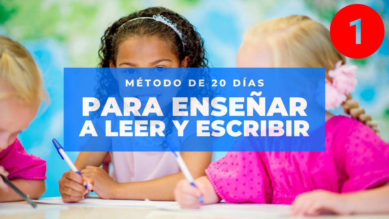 METODO 20 DIAS APRENDER A LEER Y ESCRIBIR #1 - YouTube
