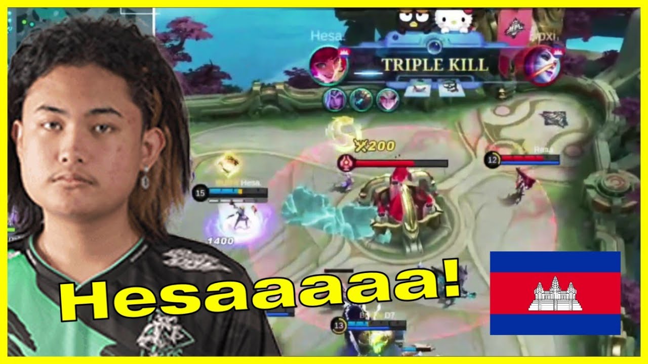 Cambodian Casters going Crazy on this Beatrix play by Hesa