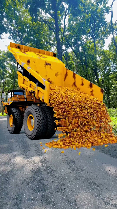 Dozer truck passing with future technology 😯#viralshorts #shorts #vfx #shortsfeed #shortsyoutube