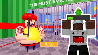 🟢RON ESCAPED... And Is Hunting ME! (Scary Prison Obby) screenshot 2