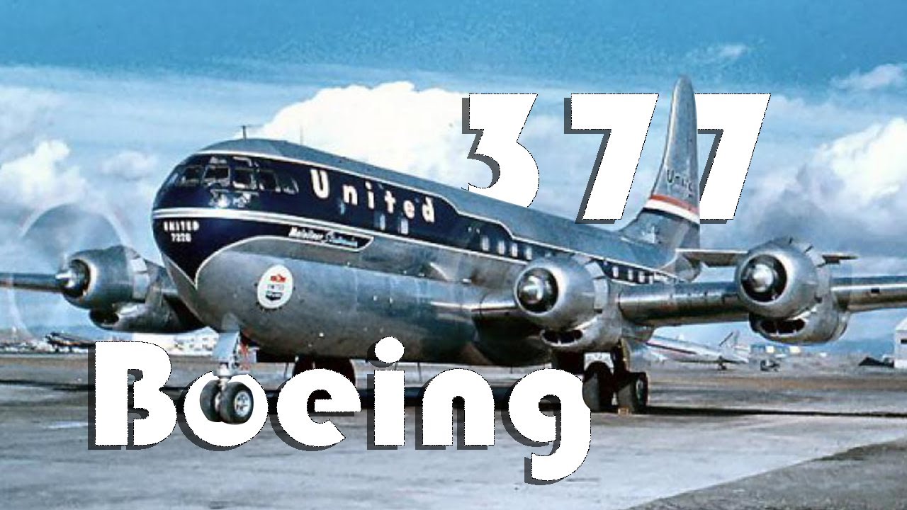 航空機・ヘリコプター Boing377 Stratocruiser The #Boeing 377 Stratocruiser | 1947 - YouTube