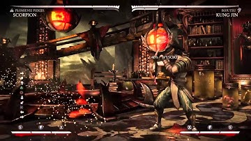 Mortal Kombat XL - Scorpion  Teleport Cancel Punish Special Moves