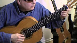 Francisco Tarrega - Study in E minor - by Michael Pokrovsky, guitar (HD)