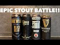 Guinness draught vs camden stout vs brewdog black heart vs forged irish stout