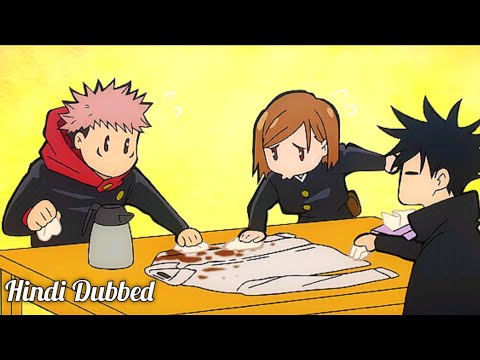 Gojo's Expensive Shirt ¥250,000 Coffee Scene In Hindi Dubbed 🤣