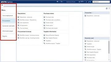 Unit4 Business World (Agresso) - Intro to Agresso Web 5.7 Tutorial