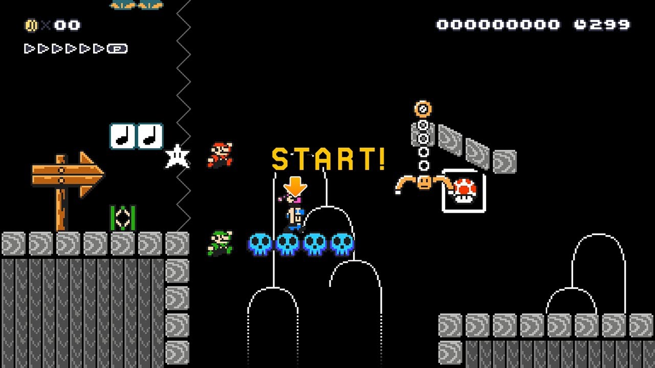 どっちが勝つか当てれる？【マリオメーカー2】