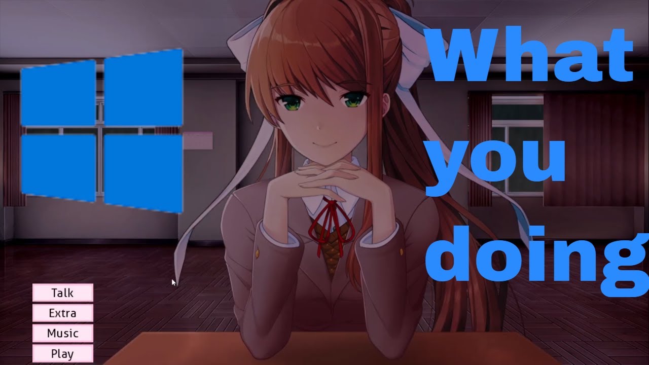 Altering The Text Speed In Monika After Story [Are You A Fast Reader?]- MAS  DDLC Mod 