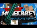 Minecraft: Hardcore Revival Ep. 1 - THE LUCKIEST SPAWN