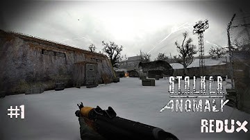 ANOMALY▶REDUX 1.0 : Боец Науки!!!! Челендж сохранка только у костра!!!