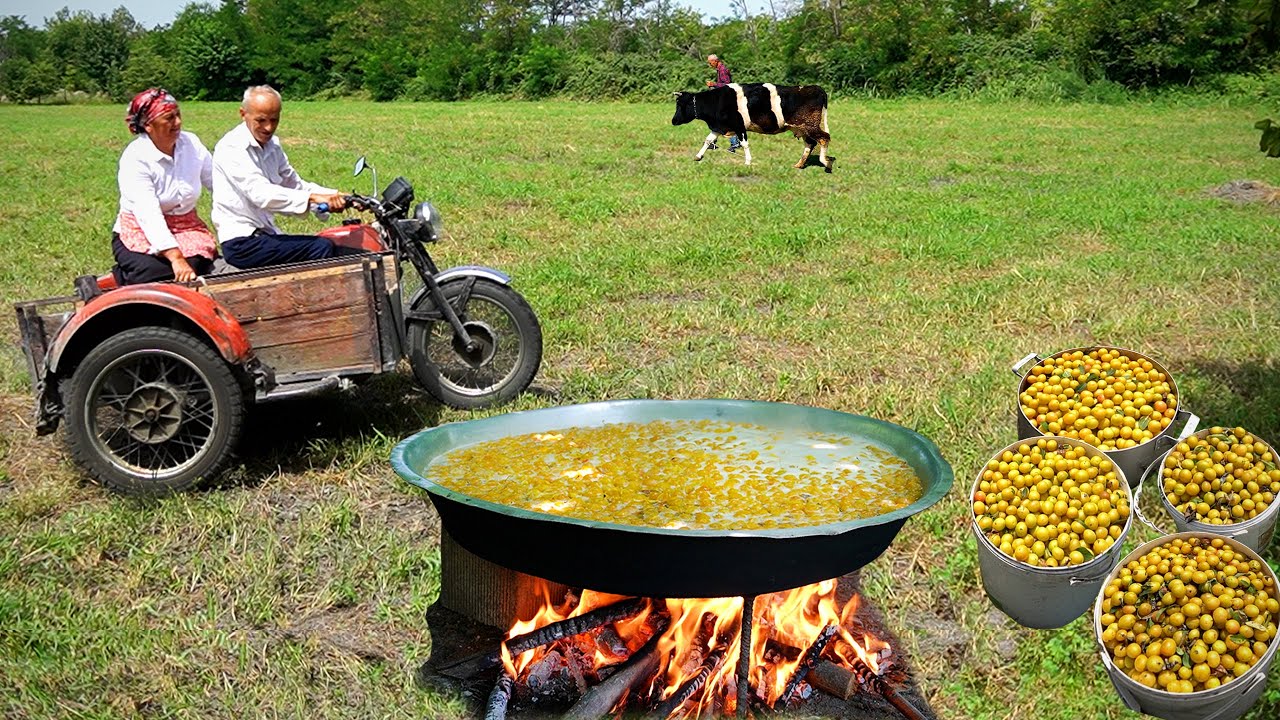 Особый рецепт сливового сока от бабушки на зиму - Сбор фруктов