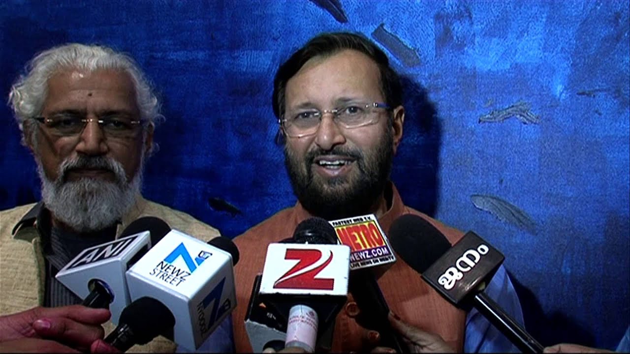 HMoEFCC Prakash Javadekar inaugurates art exhibition