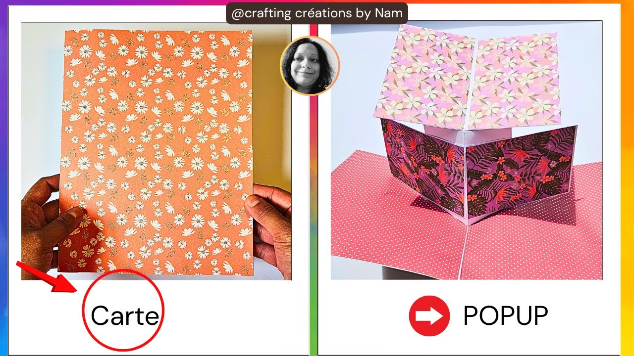 Astuce Carte Pop-up Géniale – Personne Ne Devine Comment ! 🦋