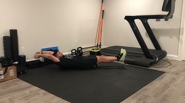 Matthew Ibrahim | DB Hollow Body Hold w/ Overhead Press