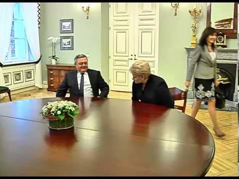 შეხვედრა ლიტვის პრეზიდენტთან