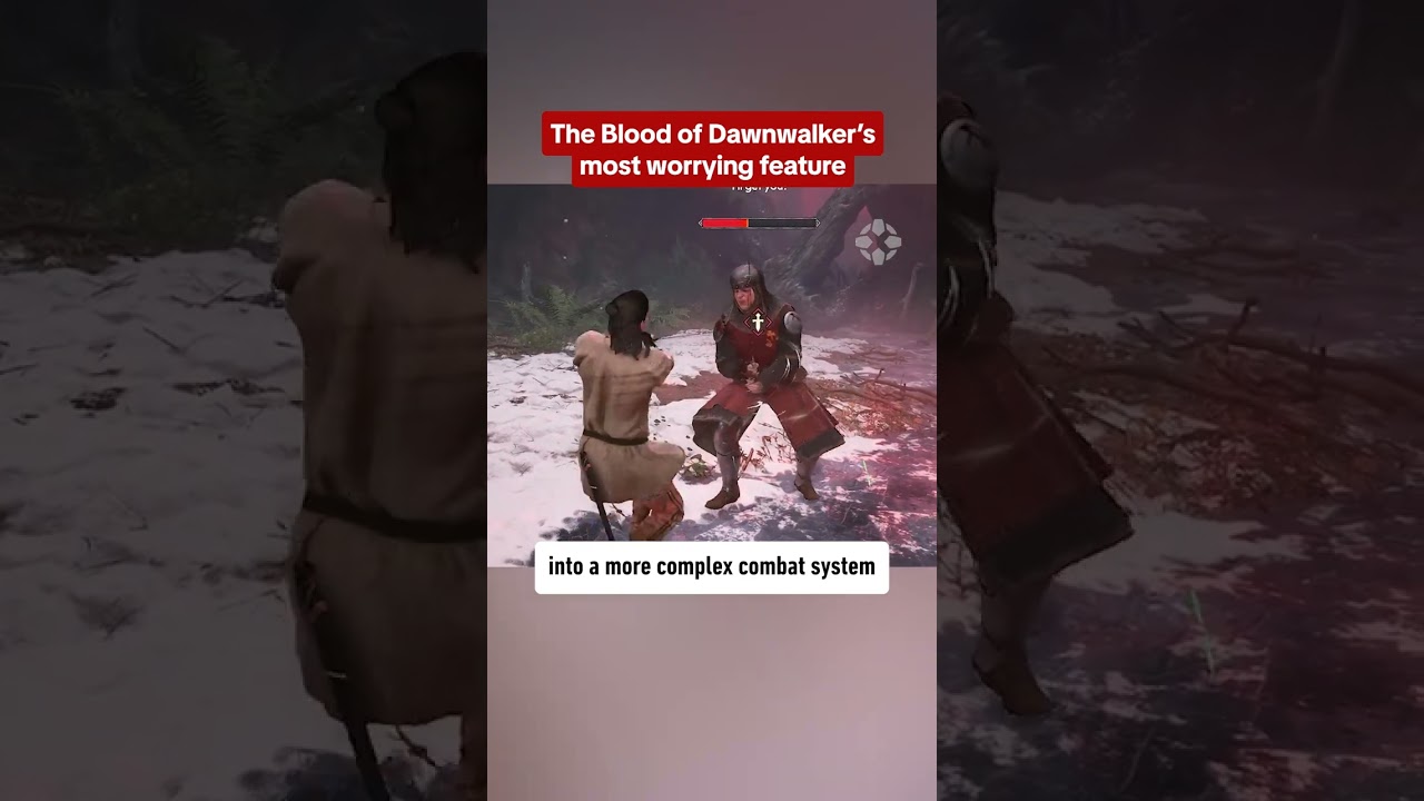 The Blood of Dawnwalker looks awesome, but the most worrying feature may be its combat.