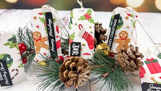 Mass Produce Christmas Tags with This Time-Saving Stencil Technique!