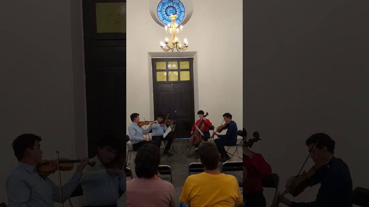 Fuga -Diego Cabrera Chavira-, Interpretada por el Cuarteto de las rosas