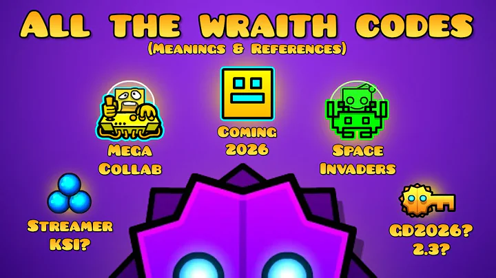 All “The Wraith” Vault Codes Explained (Meanings & References) | Geometry Dash 2.207