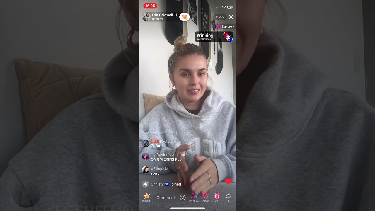 erin caldwell live 22/10/2024